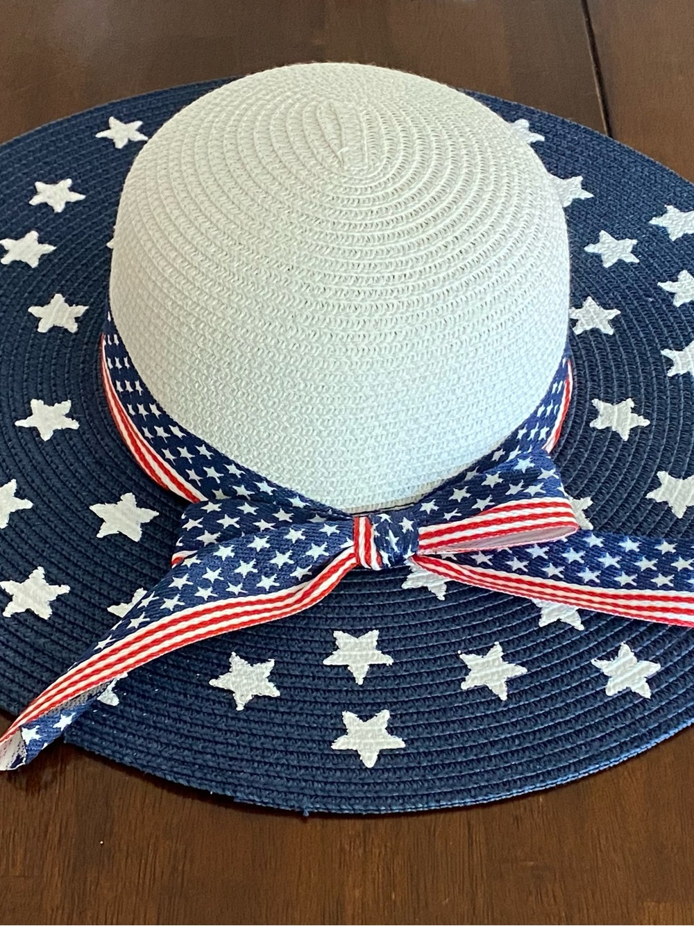Women’s Patriotic Stars & Stripes Sun Hat